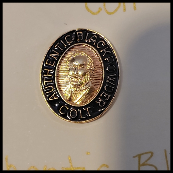 Vintage Colt Authentic Black Powder Tac Pin - Picture 2 of 4